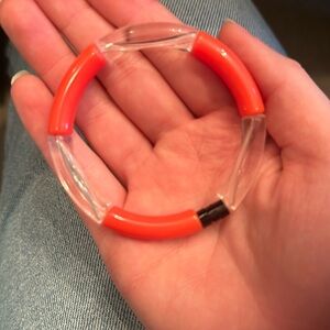 Plastic bracelet
